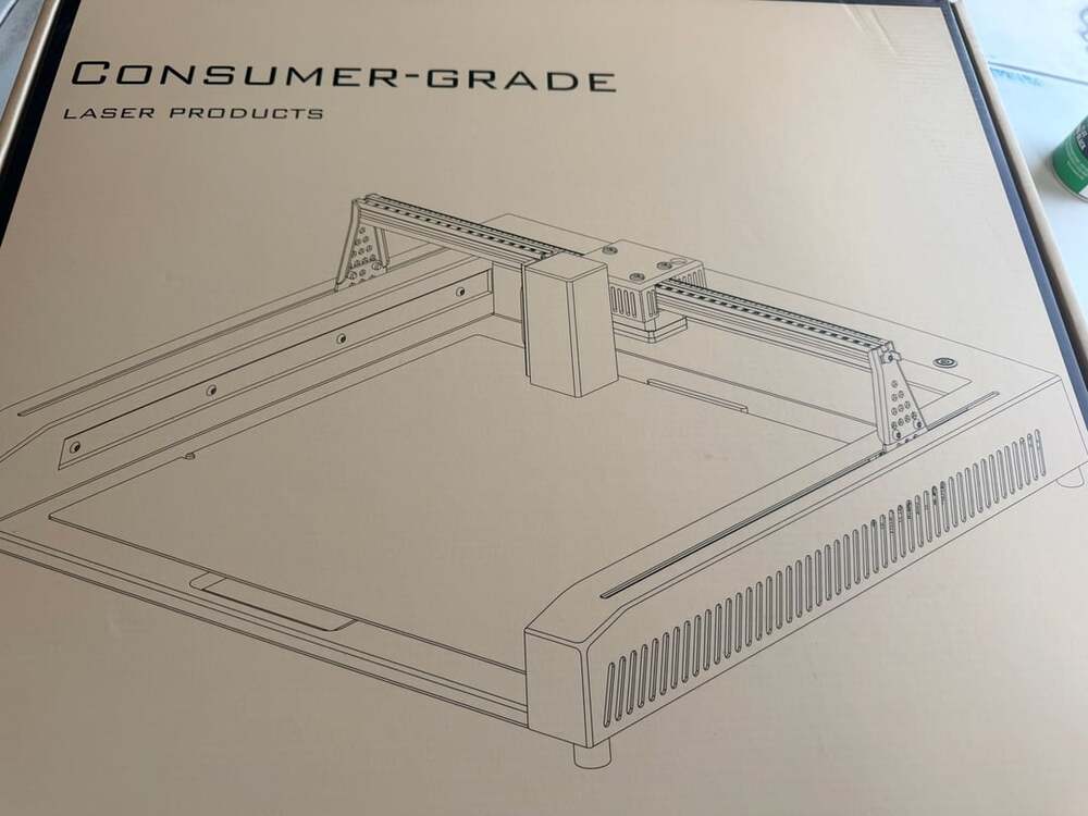 Consumer-Grade 10W High Performance 380x380mm Blue Laser Engraving Machine